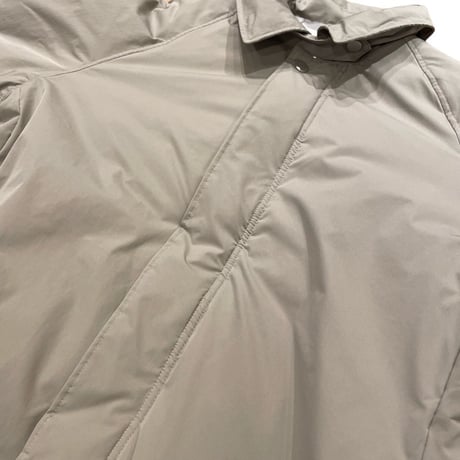 vent blanc ファイバーダウンモッズショートコート- グレー