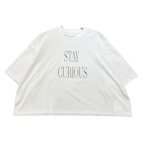 DignteCollier ビッグロゴオーバーTシャツ- オフホワイト