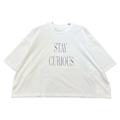 DignteCollier ビッグロゴオーバーTシャツ- オフホワイト