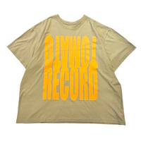 RISLEY    ビッグロゴTシャツ     -カーキ