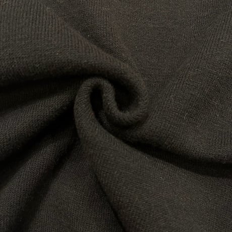 QTUME   2Wayベーシックプルオーバー      -ブラック×ブルー
