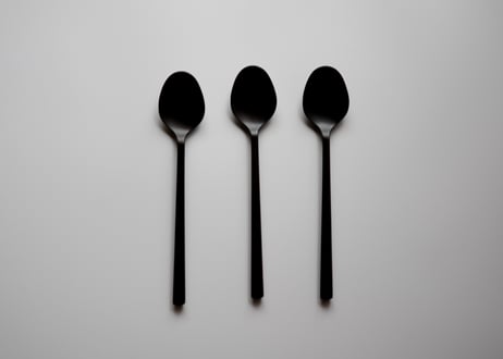 Spoon 黒拭漆 スプーン