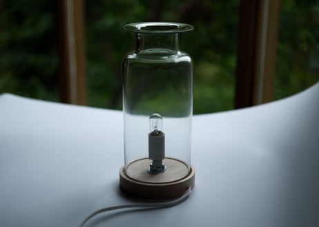 Table light S No.151 (green/natural)