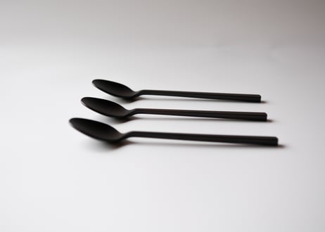 Spoon 黒拭漆 スプーン
