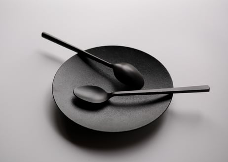 Spoon 黒拭漆 スプーン