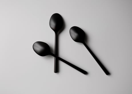 Spoon 黒拭漆 スプーン