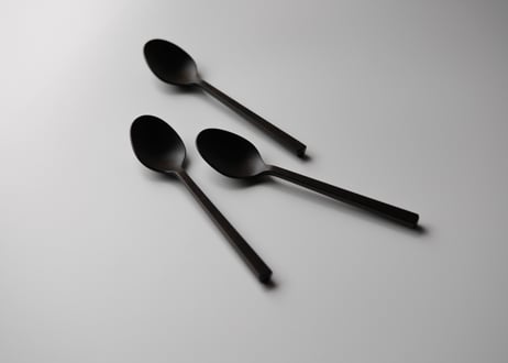 Spoon 黒拭漆 スプーン