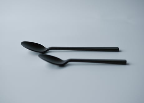 Spoon 黒拭漆 スプーン