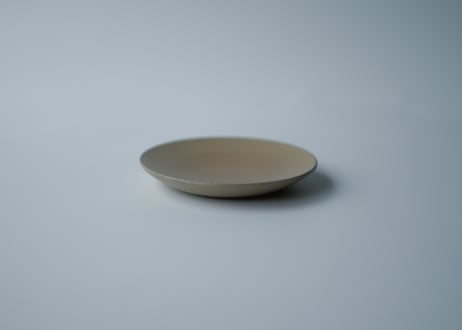 Plate 小皿　白漆