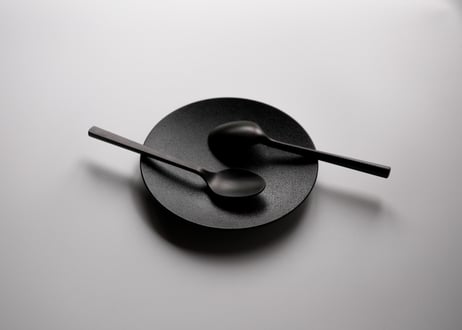 Spoon 黒拭漆 スプーン