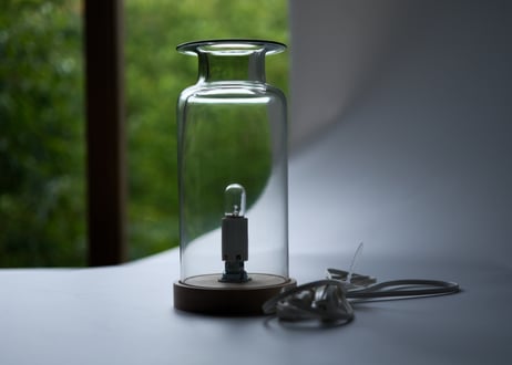 Table light S No.151 (green/natural)