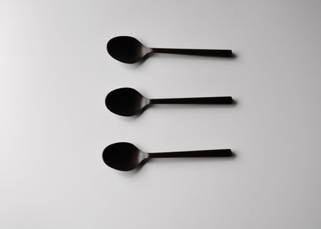 Spoon 黒拭漆 スプーン