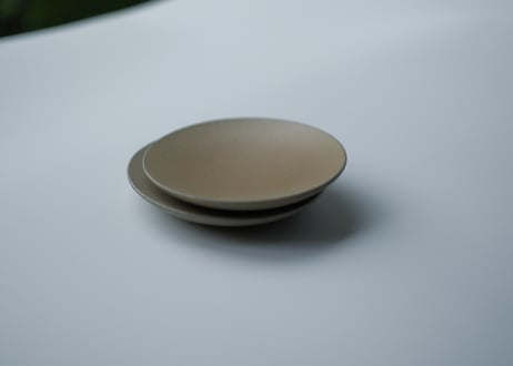 Plate 小皿　白漆