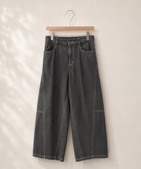 ワイドデニムパンツ