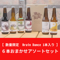 6本おまかせアソートセット（Brain Dance 1本入り）