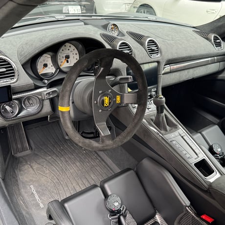 718系用カーボン　エアコンベントカバー　グロスカーボン　【右／左ハンドル共通】