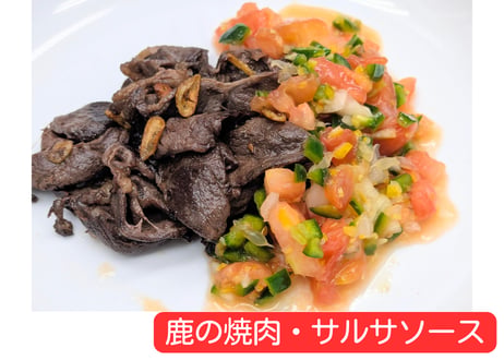 野性の鹿肉　スライス各種300ｇ【冷凍】