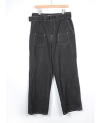 pt-61B /Black belt pants