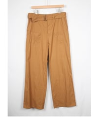 pt-61C / Camel belt pants