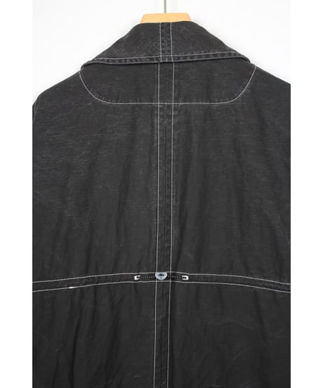 jk-93B / Black long jacket
