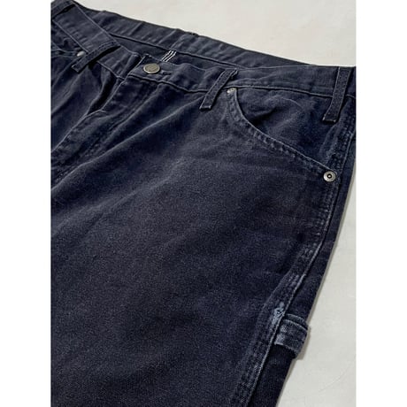 USED Dickies ブラックダックペインターパンツ 38×32