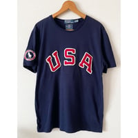 USED POLOラルフローレン 2012オリンピック USAチームTシャツ M