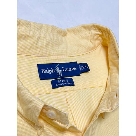 USED ラルフローレン　BLAKE ボタンダウンシャツ XL