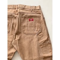 USED Dickies ダックペインターパンツ 34×30 ブラウン