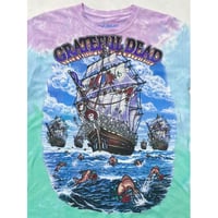 USED 2001 GRATEFUL DEAD LIQUID BLUE L/S タイダイTシャツ M