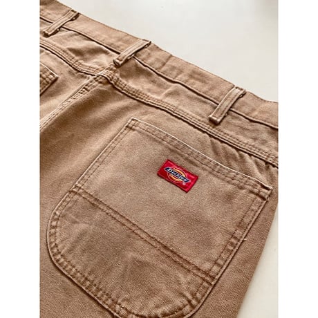 USED Dickies ダックペインターパンツ 36×30 ブラウン