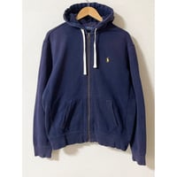 USED POLO ラルフローレン ZIPパーカー NAVY L