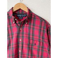 USED 90's ラルフローレン　BIG SHIRTS M