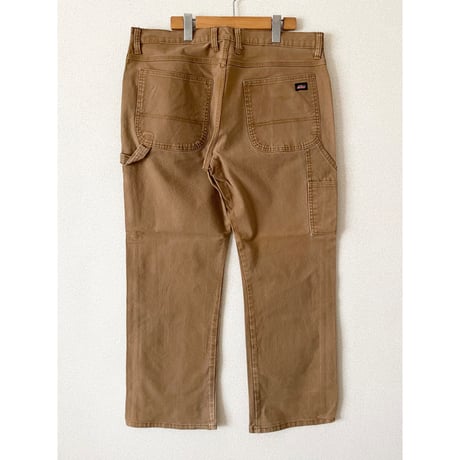 USED Dickies ダックペインターパンツ 36×30 ブラウン