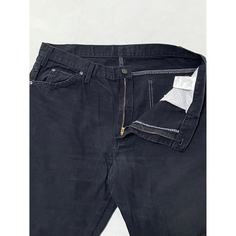 USED Dickies ブラックダックペインターパンツ 38×32
