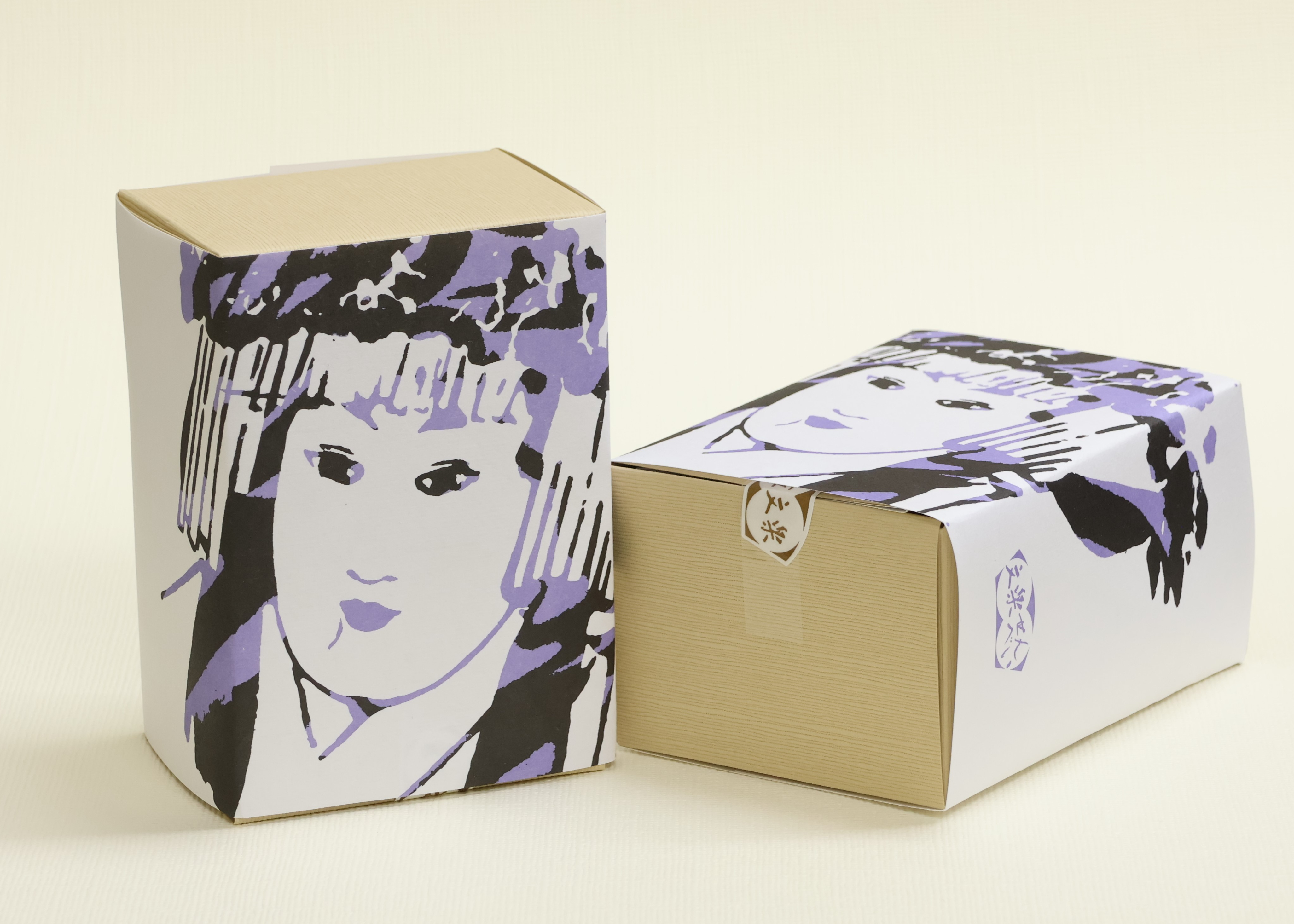 文楽せんべい かしら集（10枚入） | 菓匠文楽