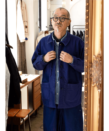 CIOTA　Moleskin French Work Jacket