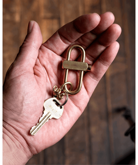 liso　MILITARY PARTS KEY RING