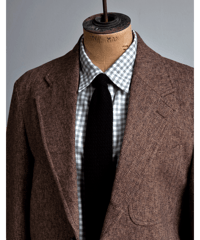INDIVIDUALIZED SHIRTS　Cotton Viyella Color Gingham Check Regular Collar