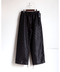 LOEFF　STAR JACQUARD TRACK PANTS