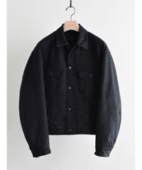 COMOLI　ブラックデニム ジャケット