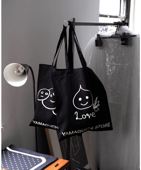 YAMAGUCHI STORE　SHOPPER TOTE BAG “KURI ICON”&”3つの顔”