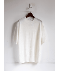Renocntrant　LINEN CREW NECK SHORT SLEEVE