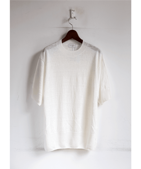 Renocntrant　LINEN CREW NECK SHORT SLEEVE