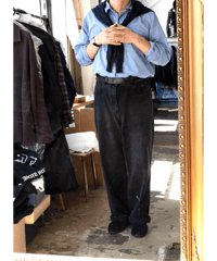 Atelier TUFFERY　”Gaspard” Noir Délavé
