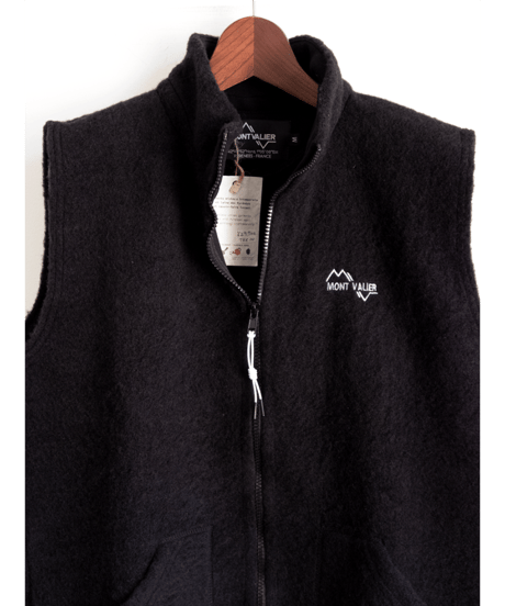 MONT VALIER　GILET BEARN BRUSHED