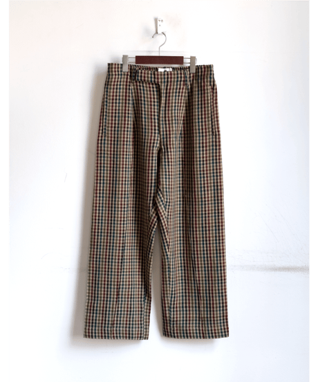 mii　OVERDYED GUN CLUB CHECK “PANT DEBA”