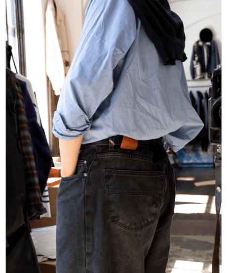 Atelier TUFFERY　”Gaspard” Noir Délavé