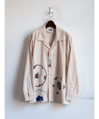 mii　FLOWER EMBROIDERED CORDUROY JACKET “SHIRT EKO”
