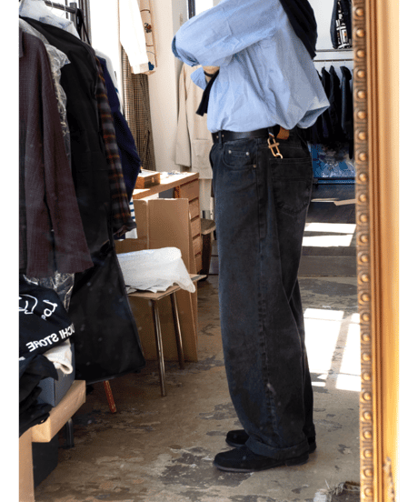 Atelier TUFFERY　”Gaspard” Noir Délavé