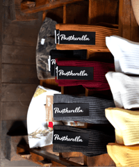 Pantherella　5×3 Wool Nylon Rib Socks “LABURNUM”